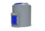 15,000 Litre Bunded AdBlue Holding Tank – Tuffa - side view