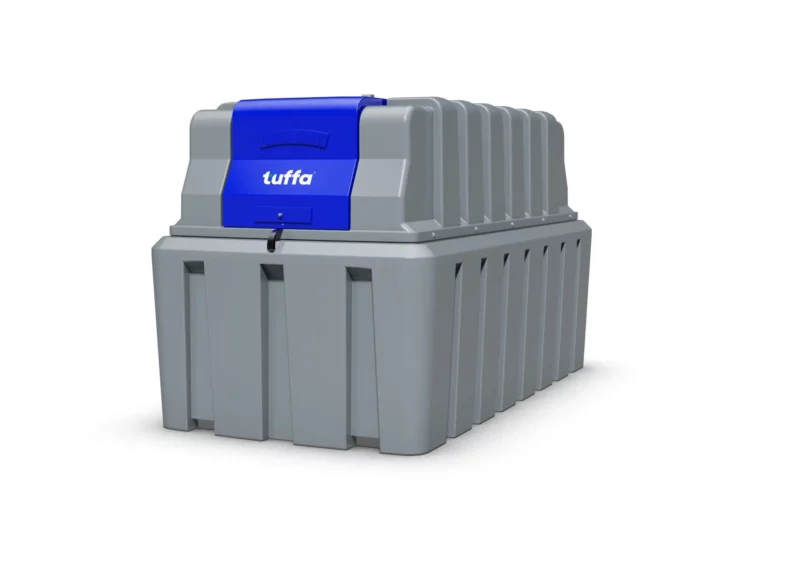 2500 Litre Bunded AdBlue Holding Tank – Tuffa - Side view