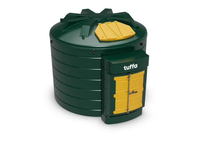 10,000 Litre Plastic Bunded Waste Oil Tank - Tuffa