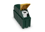 1350 Litre Plastic Bunded Waste Oil Tank Internal