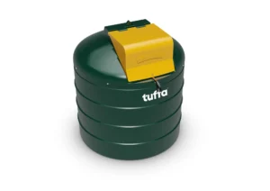 1400 Litre Plastic Bunded Waste Oil Tank - Tuffa