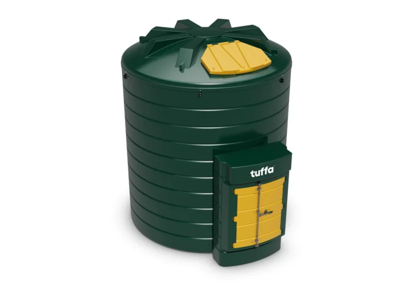 15,000 Litre Plastic Bunded Waste Oil Tank - Tuffa