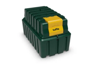 2500 Litre Plastic Bunded Waste Oil Tank - Tuffa