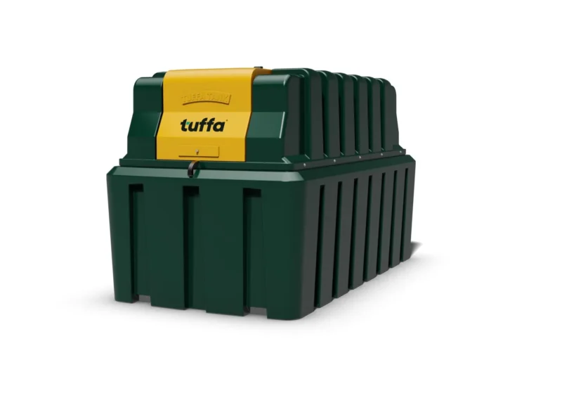 2500 Litre Plastic Bunded Waste Oil Tank - Tuffa - Image 4