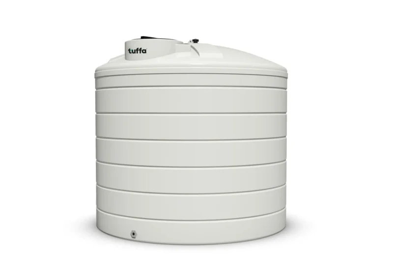 10,000 Litre Plastic Molasses Storage Tank - Tuffa Side View