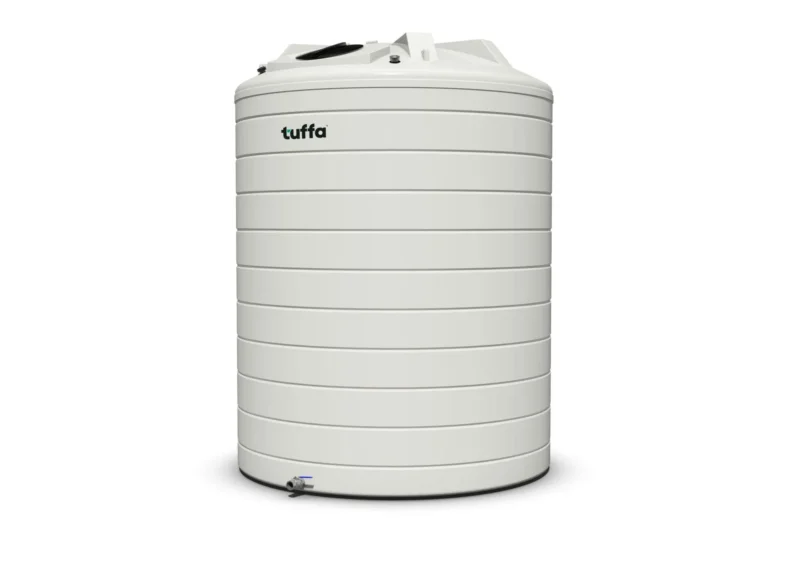 20,000 Litre Plastic Molasses Storage Tank - Tuffa Side View