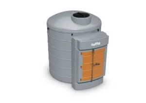 3500 Litre Plastic Bunded Lube Oil Tank - Tuffa