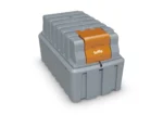 2500 Litre Plastic Bunded Lube Oil Tank - Tuffa