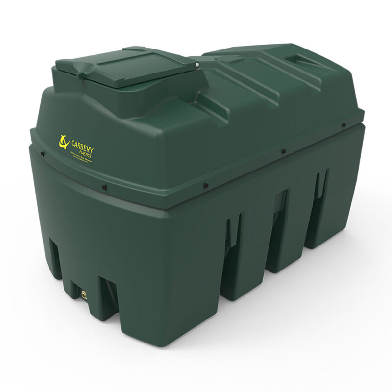 Carbery 2500 Litre Horizontal Bunded Oil Tank